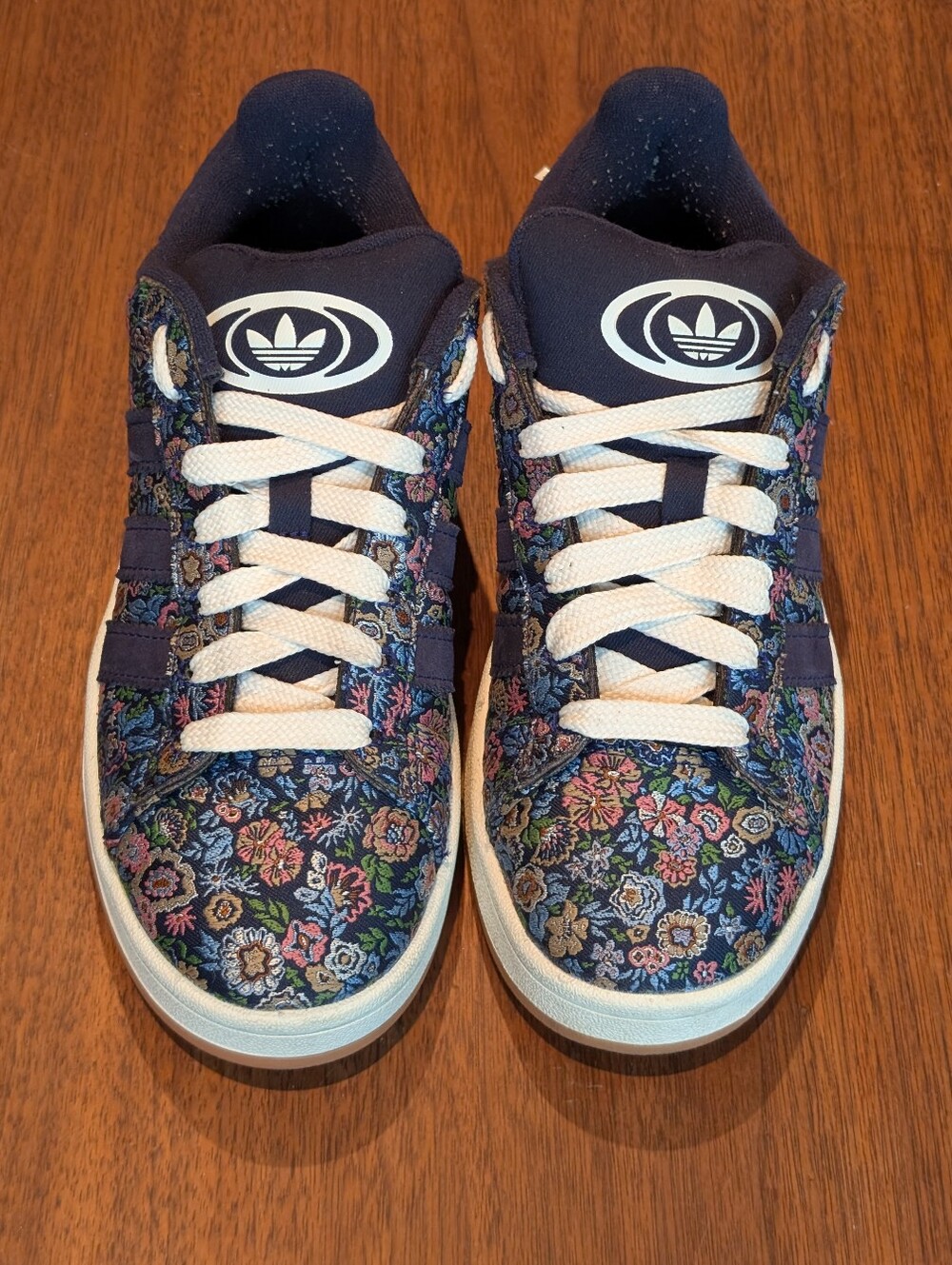 adidas x Liberty London Campus '00s Athletic Shoe - Navy / Multicolor